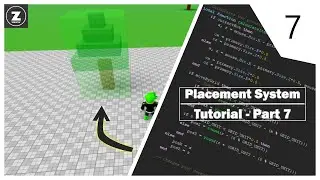 Placement System Tutorial - P7 (Roblox Studio)