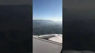 Time lapse Landing into Luang Prabang Airport