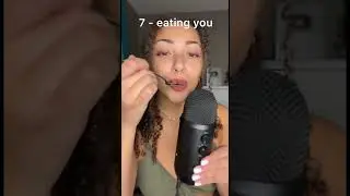 ASMR  10 different mouth sounds in 60 seconds OR LESS 