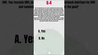 ✅ Recreate VM to Change VNet? | Azure VM & VNET Connection | AZ-104 Exam MCQ Solved