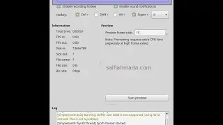 how to install simplescreenrecorder and use it