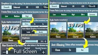 Best Graphics Setting Low Device & High Device 🔥😱 ( No Lag )