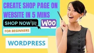 Create Shop Pages on WordPress with Woocommerce in 2024 #wordpresstutorial #woocommerce