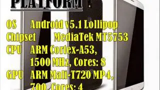 Elephone P8000 Specs