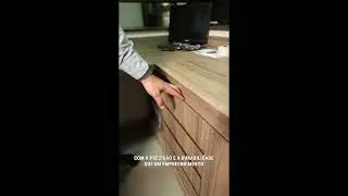 Área social do Edifício Ômega em Conselheiro Lafaiete | Móveis sob medida planejados