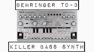 Behringer TD-3 Killer Bass Synth (No Talking)