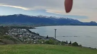 We camped under the snowcapped Mt Fyffe