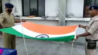 How to tie an Indian Flag easily | jhanda bandhne ka Sahi tarika
