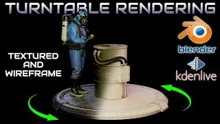 How to Render a Turntable Animation in Blender
