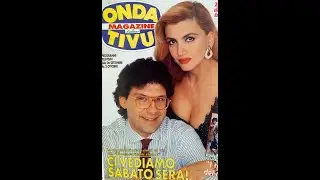 Carlucci/Frizzi: "Ci vediamo sabato sera!" Scommettiamo che? (da ONDA TV n.39 del 2 ottobre 1993).