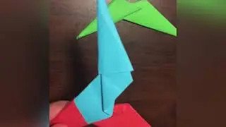 How to Make a ninja star . (three pointed).
