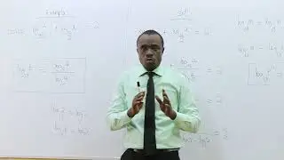 ELECTIVE  (FURTHER) - WORKED EXAMPLE ON LOGARITHM