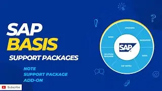 SAP BASIS -- SUPPORT PACKAGES, NOTE, ADD-ON INTRODUCTION