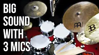 3-Mic Drum Recording with Earthworks SR25's