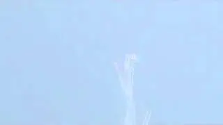 PAF F-16 pulling 12 High G Vertical Rolls.