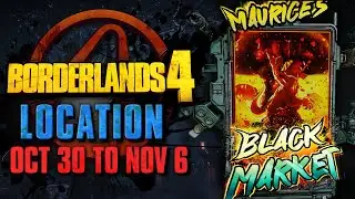 Black Market Vending Machine Location!! (October 30, 2025) - Borderlands 4
