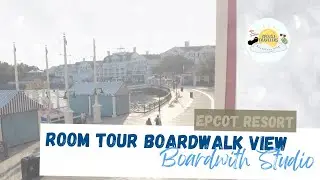 Boardwalk Villa Studio Room Tour | Walt Disney World | Skyliner Resort