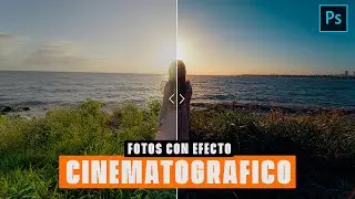 🔥 FOTOS CINEMATOGRÁFICAS aplicando LUTS con Photoshop (Luts gratis😱)