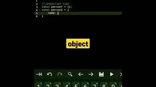 object | javascript tutorial 