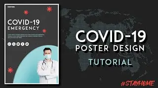Create a Covid-19 poster design in android using pixellab || poster design tutorial || By Drager
