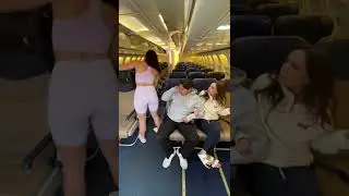 Girlfriend gets JEALOUS of another girl on PLANE Shorts
