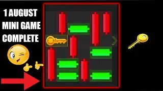 1 AUGUST 🥳 MINI GAME COMPLETE STEP HAMSTER KOMBAT | AAJ MINI GAME KAISE PAAR KARE