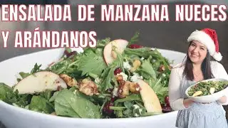 Ensalada de Manzana Nueces y Arándanos
