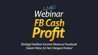 Sessi Percuma LIVE WEBINAR bersama Affendi Hussin
