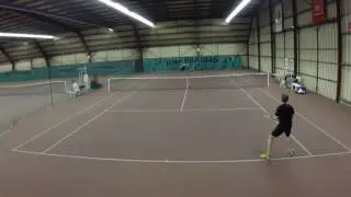 2017-03-15 Championnat Corpo HdS : Sebastien (15) vs. Jesper (15), 2nd set
