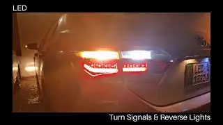 How to install LED reverse lights and indicators in your Corolla