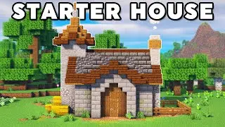 Minecraft: Medieval Starter House Tutorial