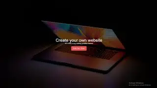 How to make simple landing page using HTML and CSS