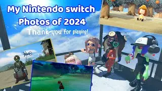 my Nintendo switch photos of 2024 slideshow
