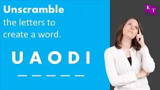 Scramble Word Game - Can you unscramble the jumbled word?🧠 - Test your word smarts! - 25 Questions