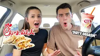 EATING SECRET MENU ITEMS AT FAST FOOD RESTAURANTS FOR 24 HOURS!