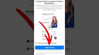 In-stream ads Learn more 