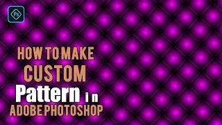 How to make Custom Pattern in Adobe Photoshop | how to add pattern in Photoshop|Ju Joy Design Bangla