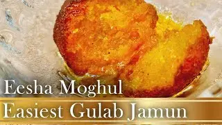 Gulab Jamun Fast & Easy. English Recipe. COMES OUT DELCICIOUSLY MOIST AND SWEET!