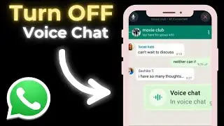 How to Turn Off WhatsApp Voice Chat