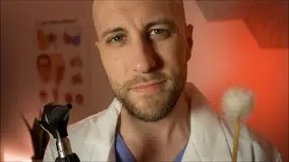 [ASMR] Deep and Detailed Ear Cleaning and Hearing Exam | Tone Test | Binaural Tuning Fork |