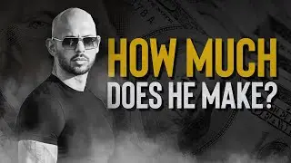 How much money does Andrew Tate make? 🤑