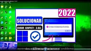✅ Fix xinput1_3.dll error in Windows 11, 10, 8, 7. Definitive solution, 100% working.