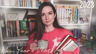 ЯНВАРСКИЕ ПРАЗДНИКИ | Первые книги 2023 года, каток, холод и тортик ✨  vlog