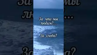 За что мы любим?...