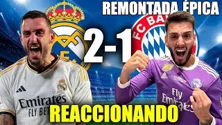 MADRIDISTAS REACCIONAN AL REAL MADRID 2-1 BAYERN MUNICH (Remontada Épica y a la Final de Wembley)