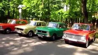 Ретро фест в Сокольниках 2016.  Прогулка по кругу 2