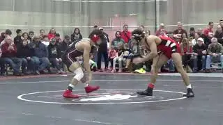 141 - Alijah Jeffery (NIU) over Lucas Bernal (SIUE) (Dec 8-3