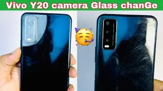 vivo Y20 back camera glass change