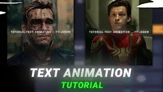 TUTORIAL TEXT ANIMATION || INSPIRED AE [IN ALIGHTMOTION] ✅