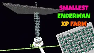 Small & Easy enderman XP farm